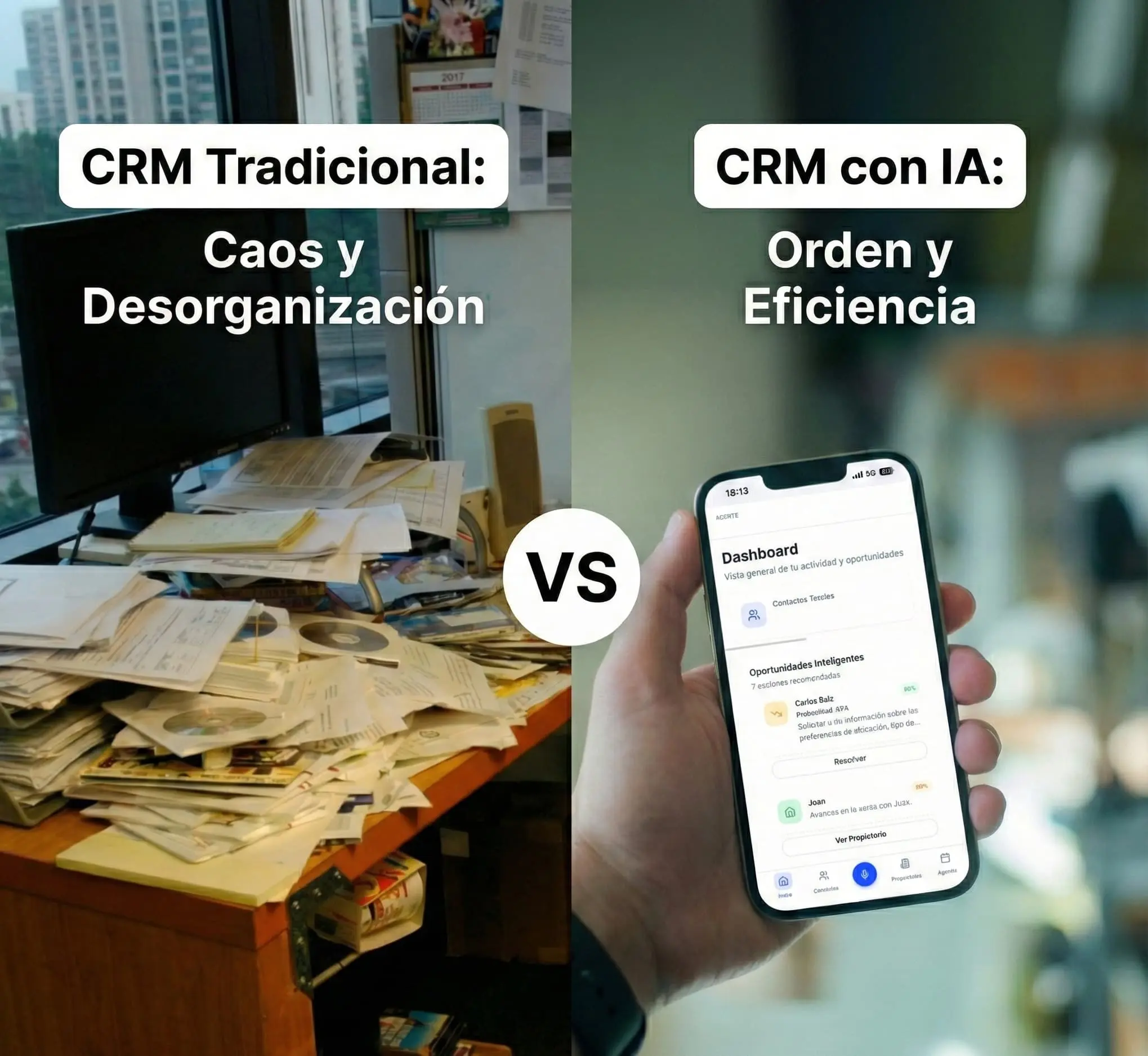 CRM Tradicional vs. CRM con IA: Por qué tu 'Excel glorificado' se ha quedado obsoleto